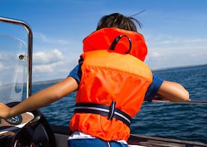 Man on boat